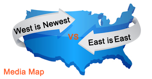 Media Map: East Is East, West Is Newest
